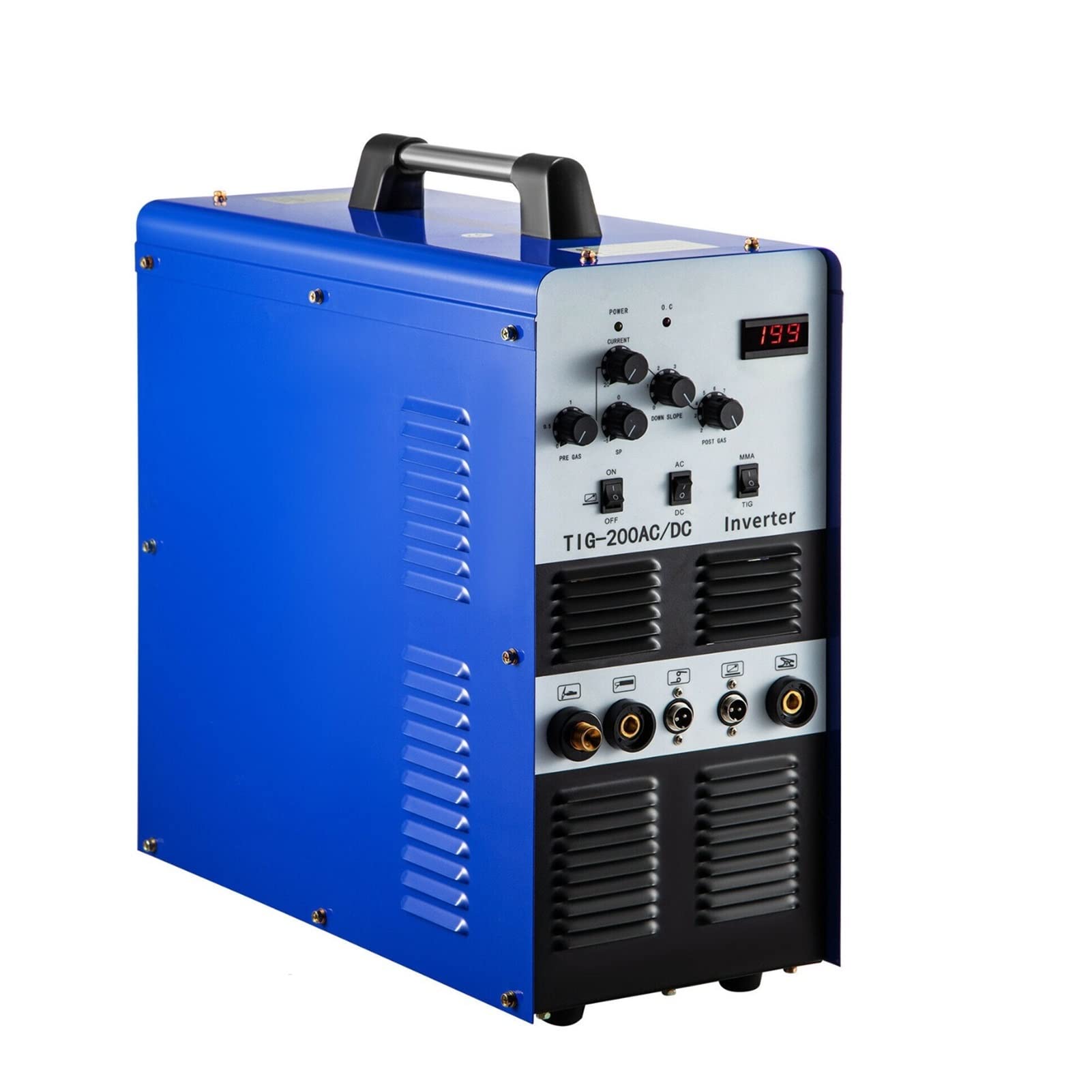 TIG -200AC/DC Półautomatyczny ŁUK Spawacz kutasa 2 na 1 fala kwadratowa przemysłowa IGBT Inverter Argon Welding Machine