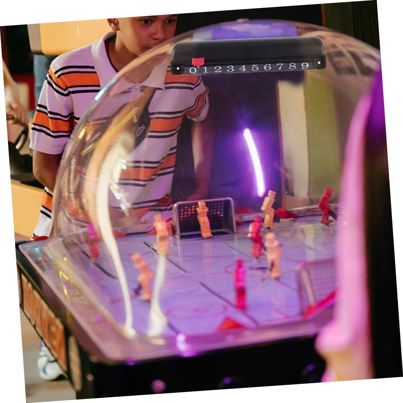 POPETPOP 3Pcs Hockey Table Scorekeeper User Friendly Counters for Air Hockey Tables Skid Design Easy Installation for Home and