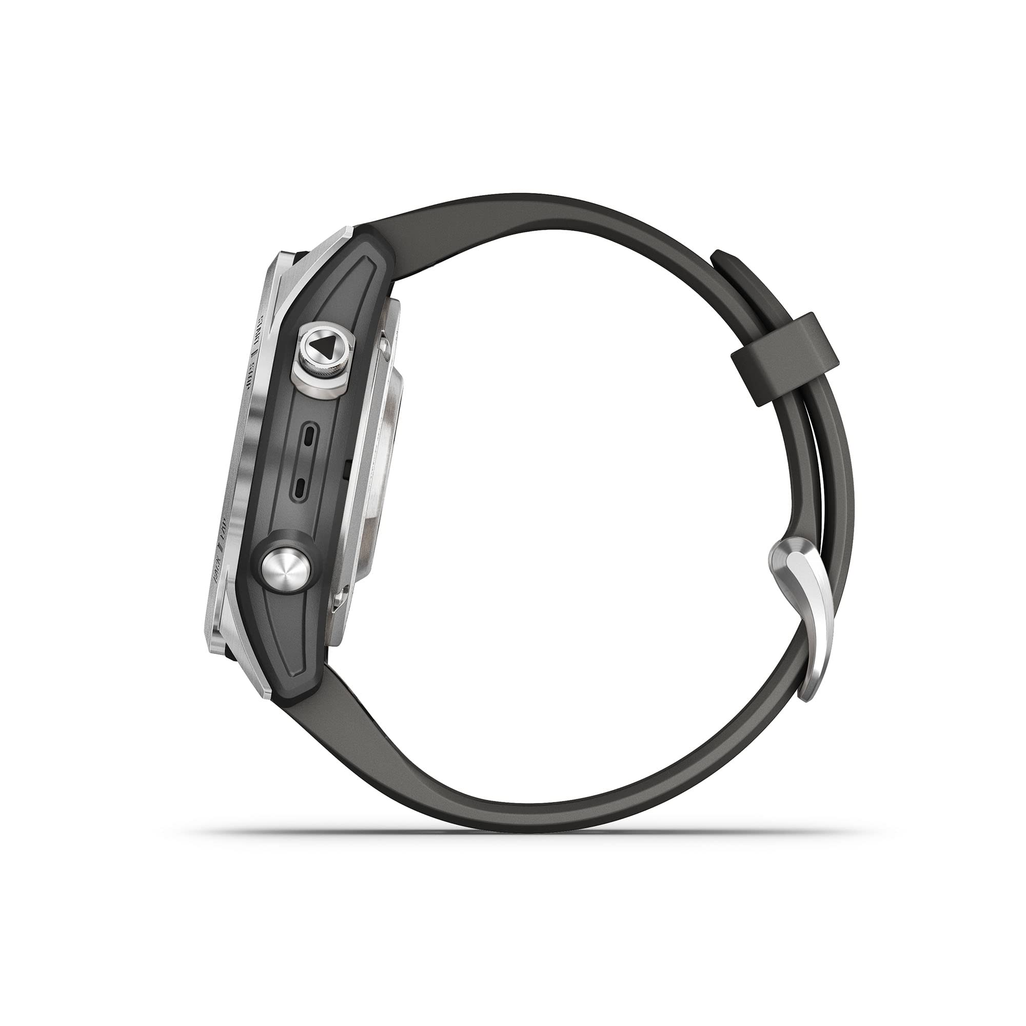 Garmin fēnix 7S Pro Solar, Smartwatch, Ricarica solare, 42mm, Torcia LED, Touchscreen 1,2", +30 Sport, GNSS multi-band, SpO2, Mappe, Musica, Pay, Autonomia 14 giorni (Silver & Graphite)