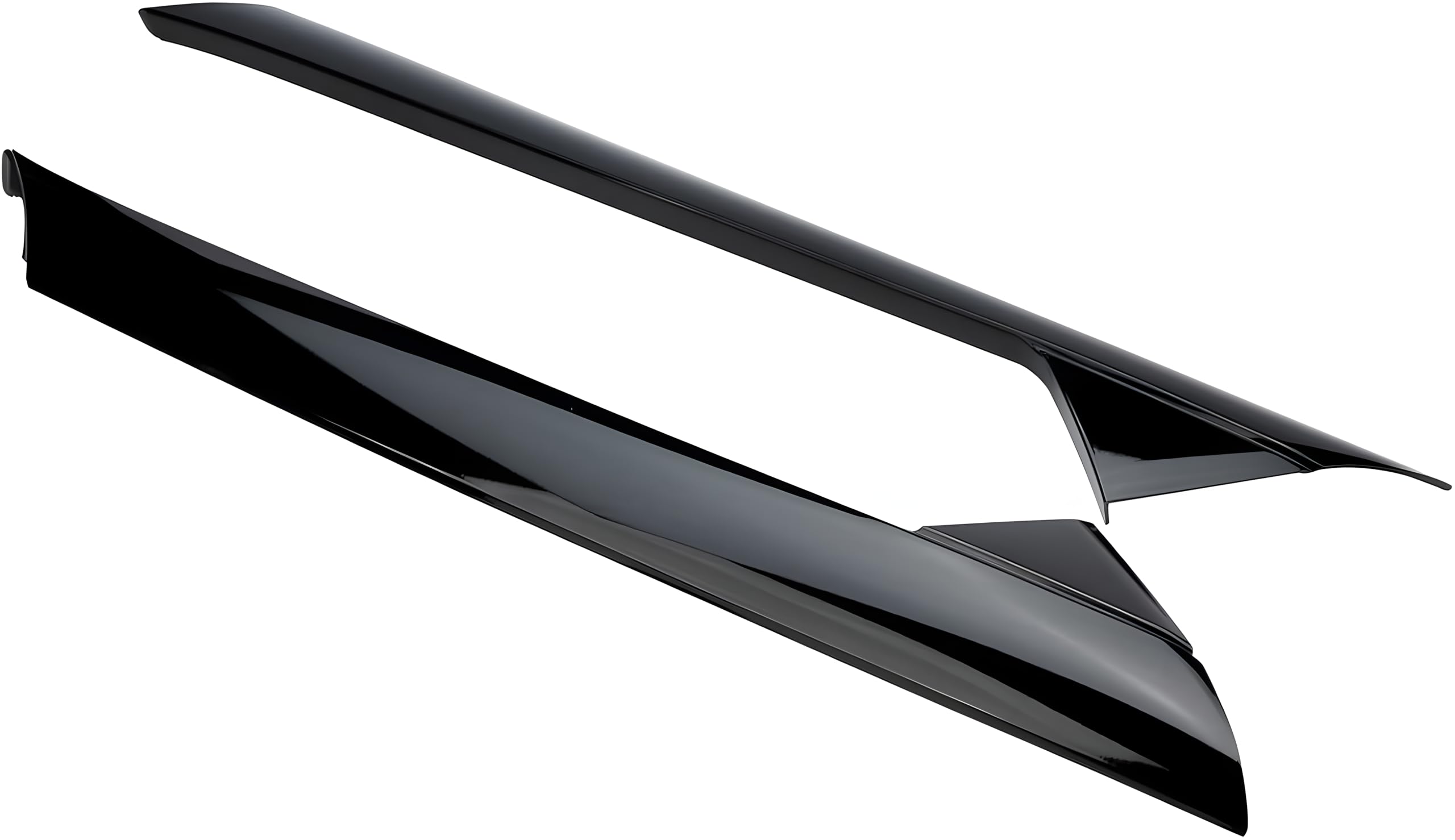 Windshield A-Pillar Molding Driver & Passenger Side BB5Z7803137AB BB5Z7803136AB W/Side Tape Compatible with Ford Explorer 2011-2019 BB5Z7803145AA Front Windshield Outer Pillar Trim Molding