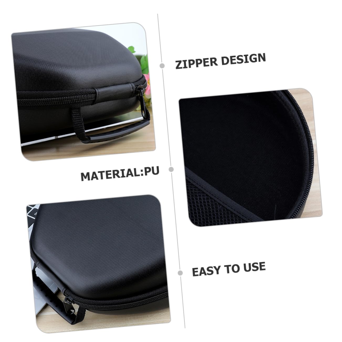 Bolsa de Almacenamiento de Auriculares Portátil Auriculares y Accesorios Electrónicos y Duradero