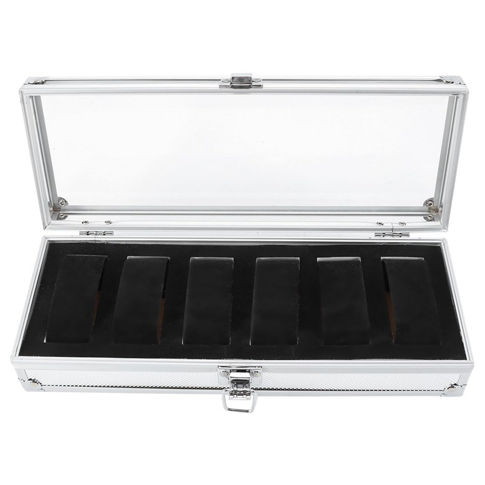 Étui de rangement pour montres en aluminium robuste et design élégant