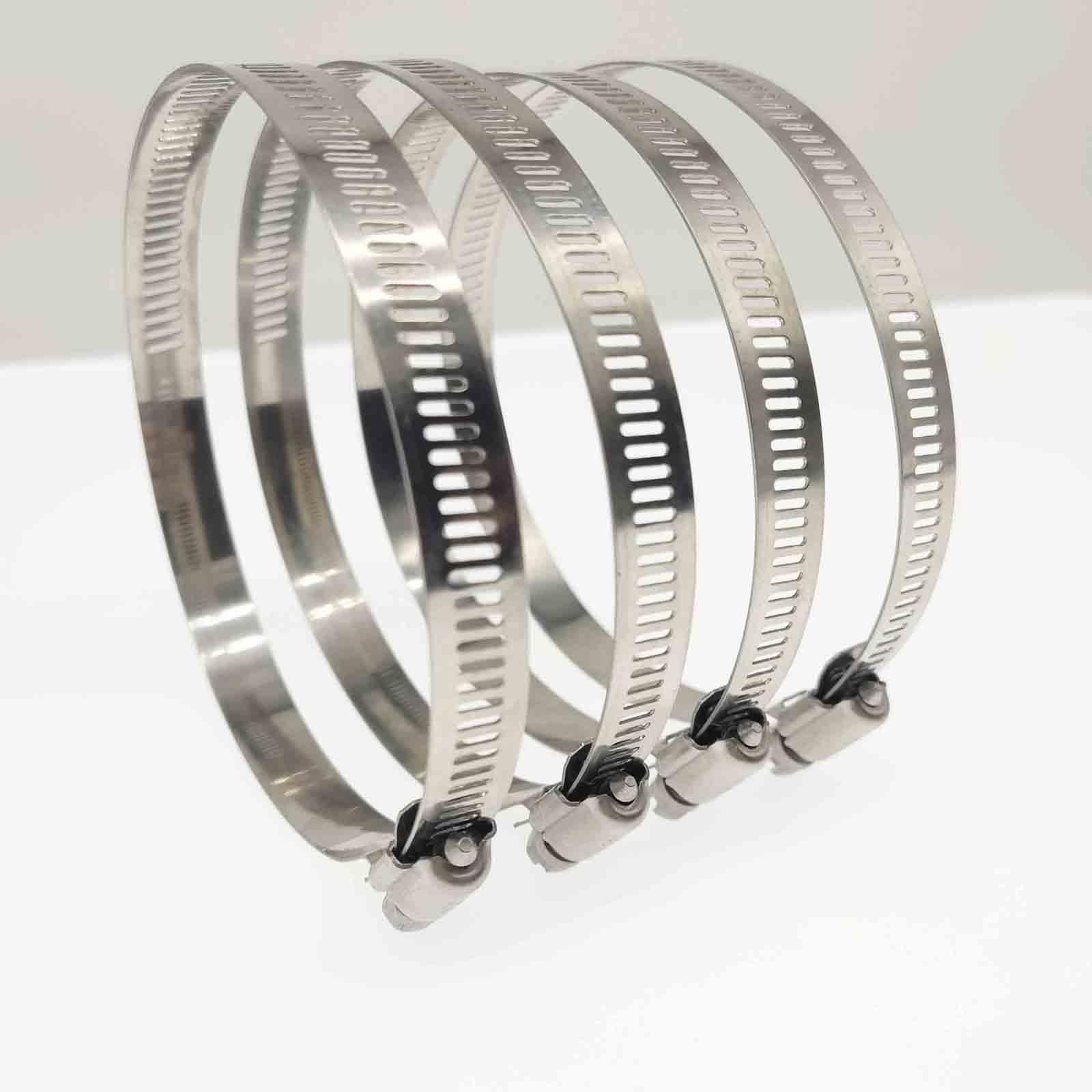 10 Pack Breeze 9440 Aero-Seal Liner Clamps with Stainless Screw Effective Diameter Range: 2-1/16