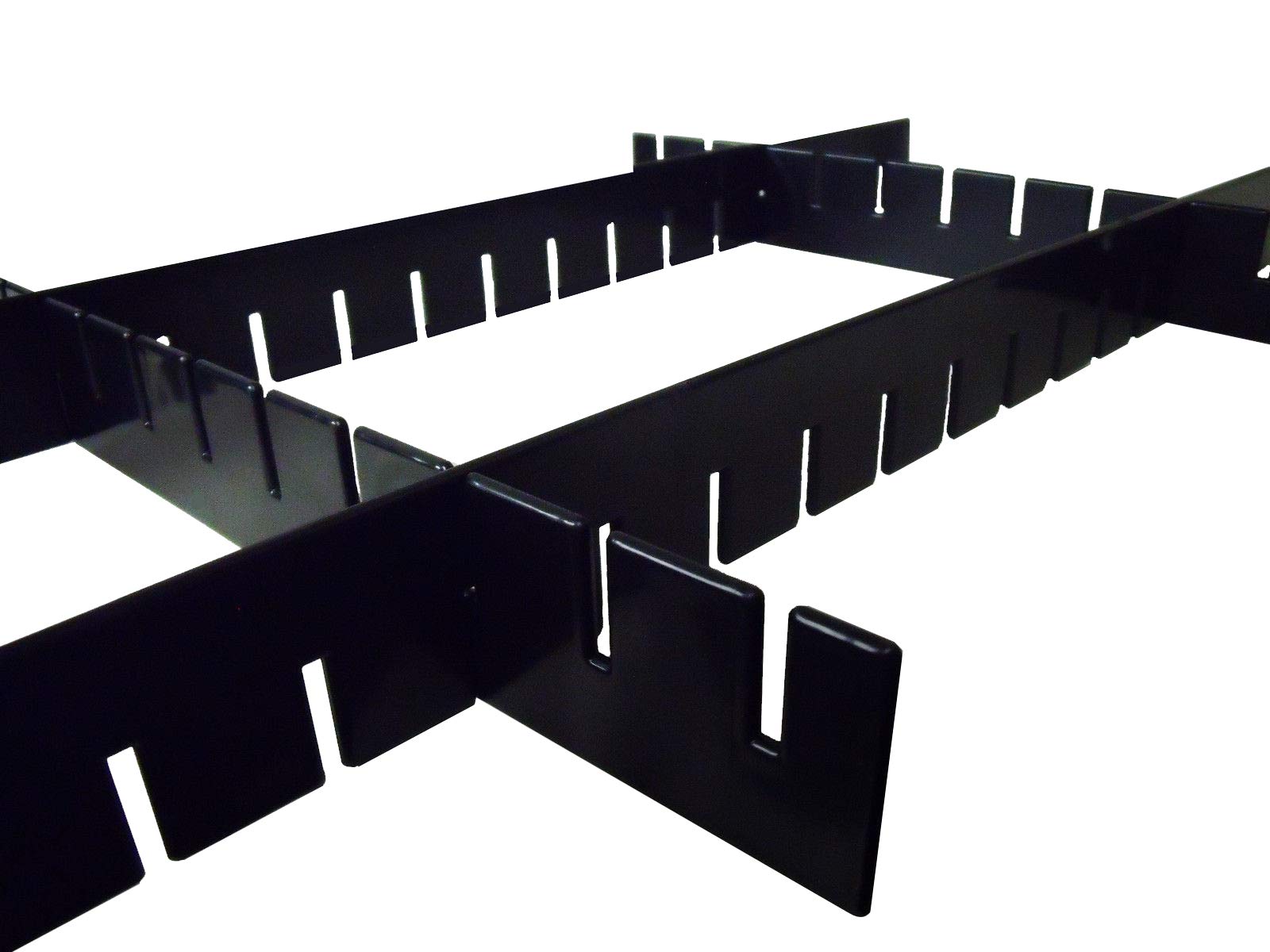 Dirty Pro Tools Black Dirty Pro Tools™ Adjustable Drawer Divider Drawer Tidy Drawer Organiser Universal For Rollcabs & Tool Boxes Home And Garage Use