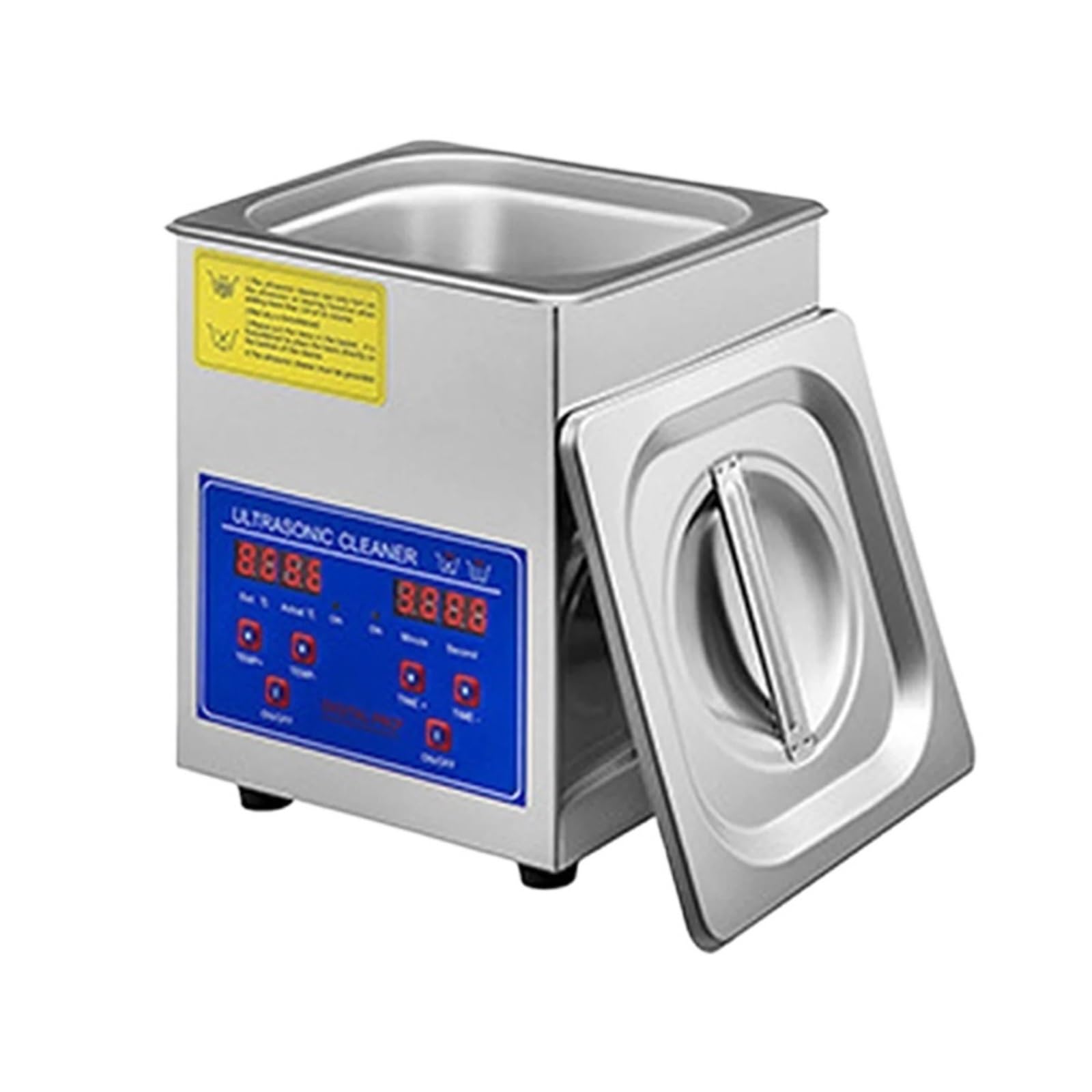 Limpiador Ultrasónico De 2-30L Con Calentador Temporizador Digital Lavadora Ultrasónica Acero Inoxidable Electrodomésticos Eficaz Limpieza Profesional(2L-60W)