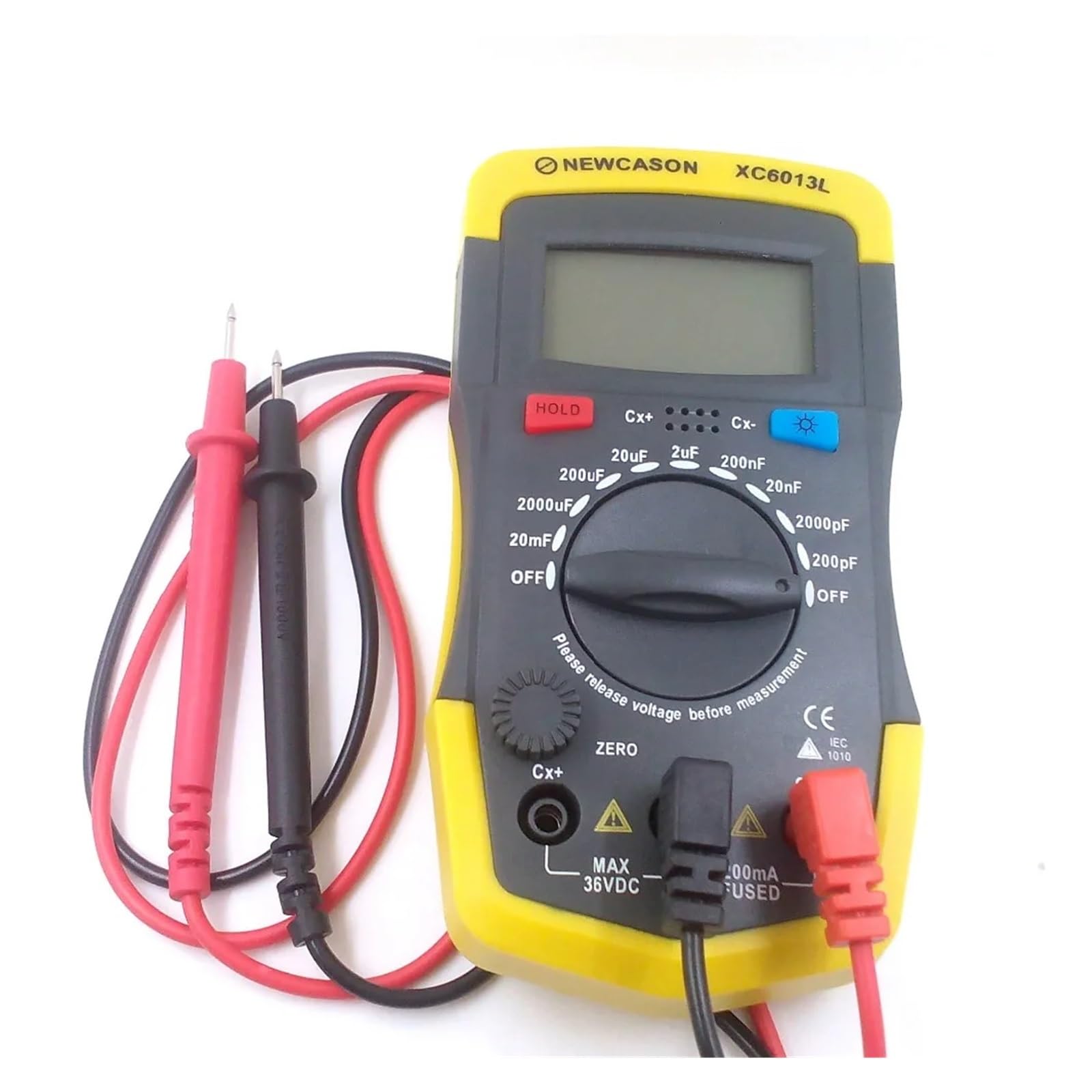 Cyfrowy Miernik Pojemności Tester Kondensatorów MF UF Circuit Gauge, Wielofunkcyjne NarzęDzia śWiatłOwodowe