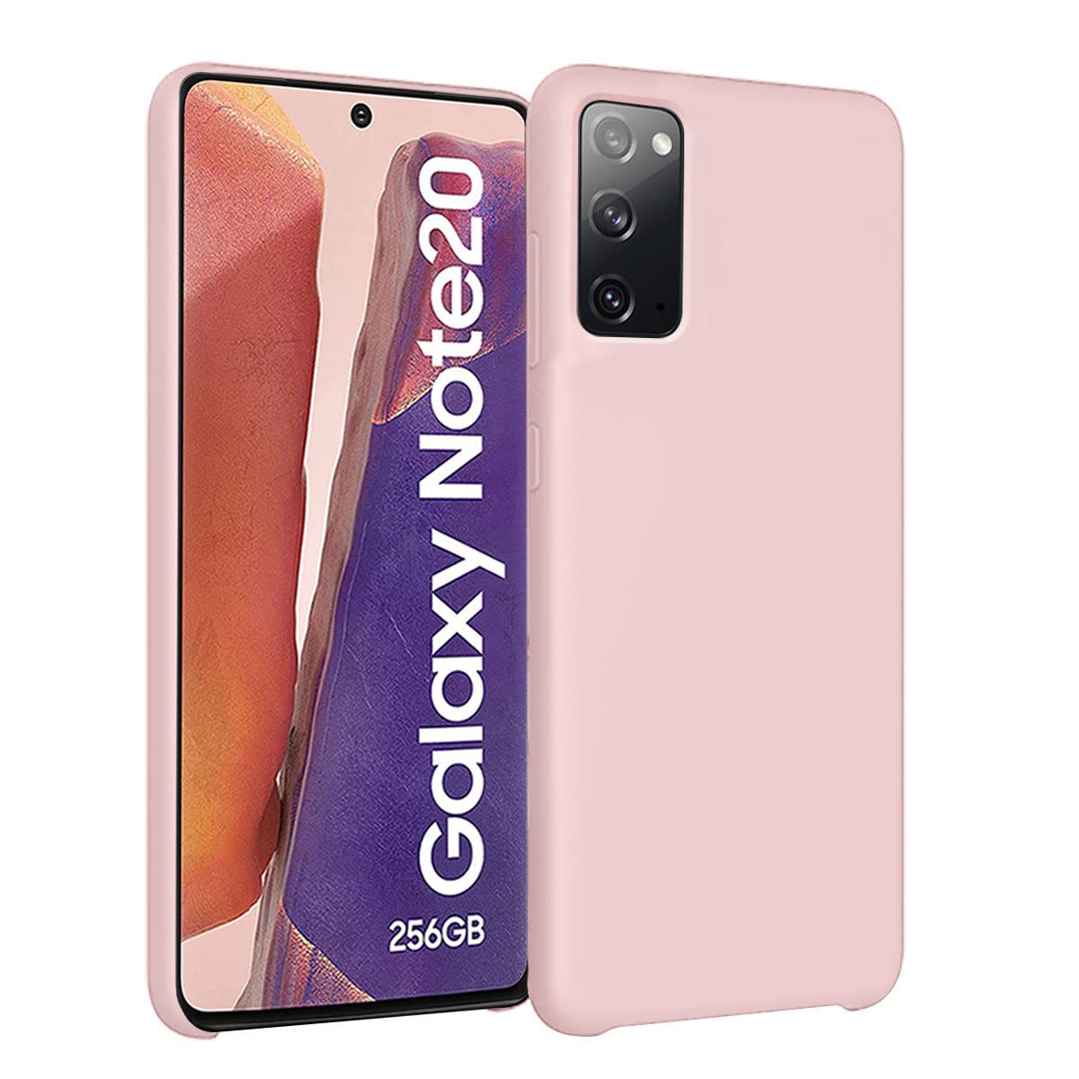 LIRAMARK Liquid Silicone Soft Back Cover Case for Samsung Galaxy Note 20 (Pink) (B0BKQG2GPT) Amazon Price History, Amazon Price Tracker