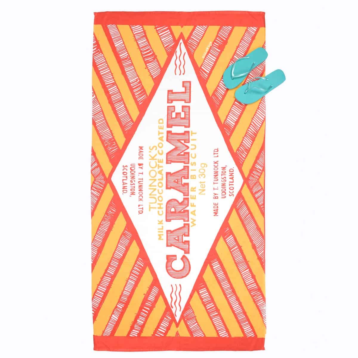 Gillian Kyle Tunnock's Caramel Wafer Beach Towel