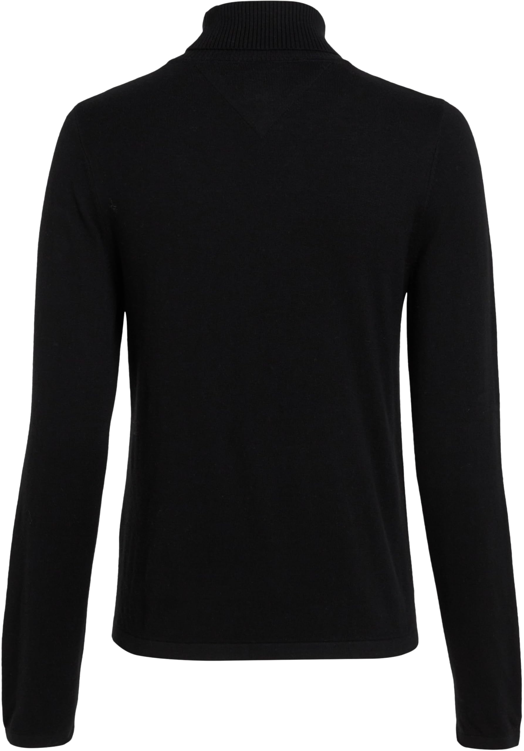Tommy Jeans Donna Maglietta Maniche Lunghe Essential Collo a Lupetto