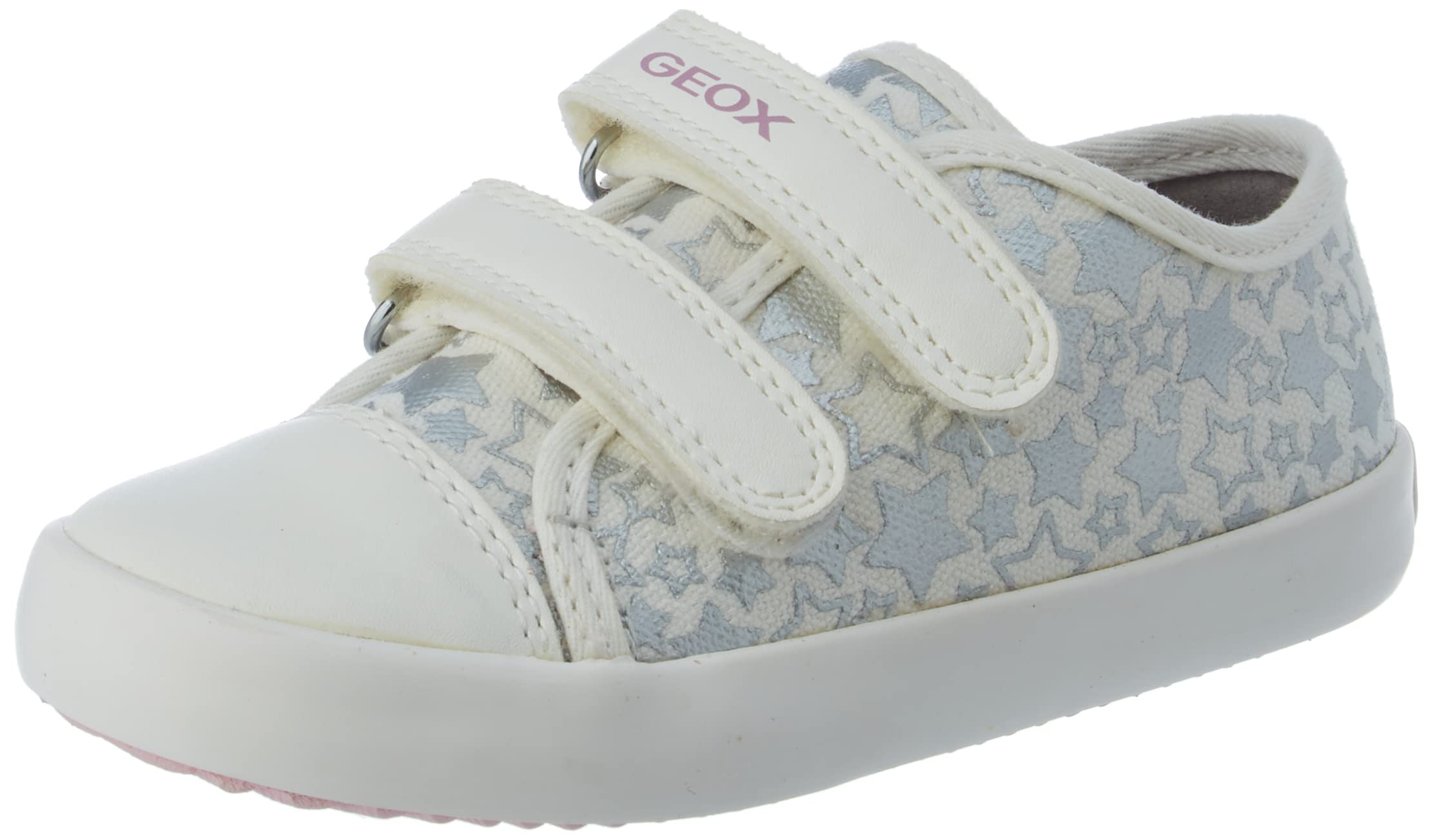 Baskets Respirantes Geox Pour Bébé Fille - Modèle Gisli, Confort Et Légèreté