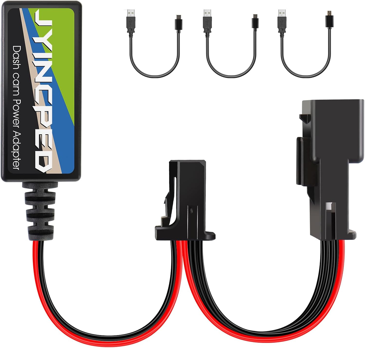 Dash Cam Power Adapter (12-Pin Type A) for 15-23 Toyota Tacoma/15-16 Highlander/16-20 Sienna/18-21 Tundra/Select Honda Ridgeline,Connects to Auto-Dimming Rearview Mirror, USB Power Dash Cam Adapter