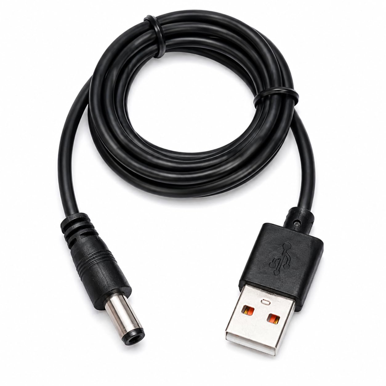5A AC Power Supply USB Cable Charger 5.5mm Male Plug Pin for Rechargeable Headlamp Flashlight (Pack of 1)-image-13