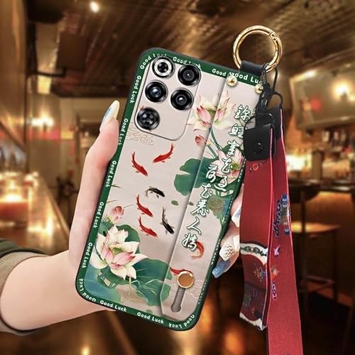 Phone Case Compatible with ZTE Nubia RedMagic11 Pro/11Pro+, Kickstand Shockproof Lanyard Wristband For Mom Soft case Dirt-resist