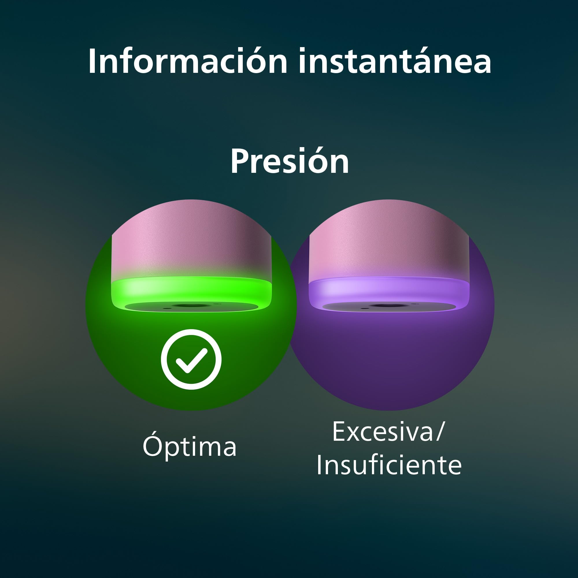 Philips Sonicare Next-Generation DiamondClean 8000 Cepillo de dientes eléctrico - con Smart Pressure Feedback y 15 ajustes, rosa flor, HX8311/15