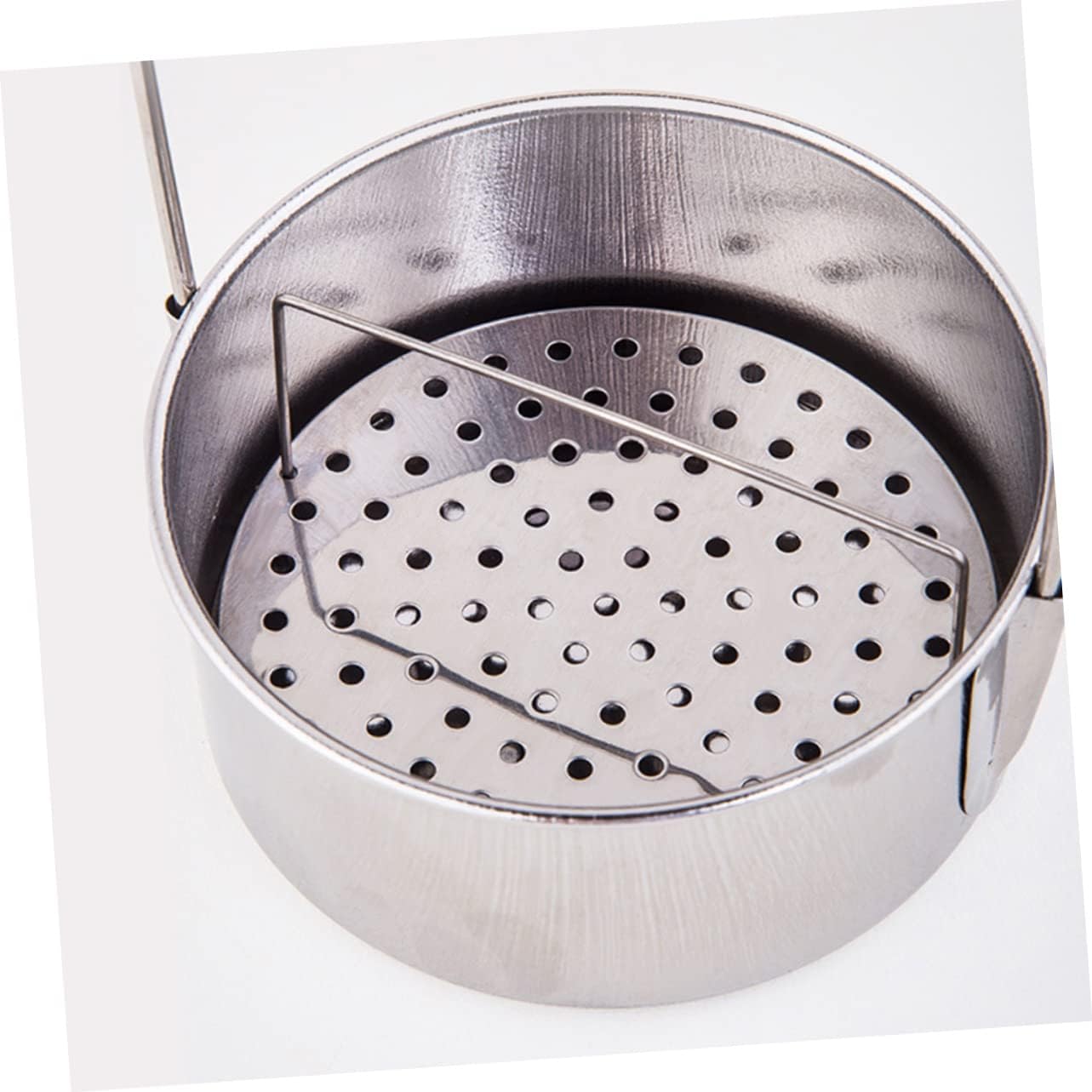 TEHAUX 2pcs Stainless Steel Painting Brush Cleaning Bucket Oil Painting Wash Pen Tool Art Supply Brush Washer Multifunction
