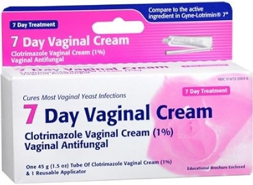 Taro Clotrimazole 7 Crema Vaginal 1.59 oz (Paquete de 2)