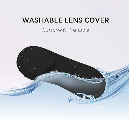 Miniatura 6 de CNBEYOUNG VR Face Cover and Lens Cover Compatible with Quest 2, Sweatproof Silicone Face Pad Mask & Face Cushion for Quest 2 VR Headset, Washable