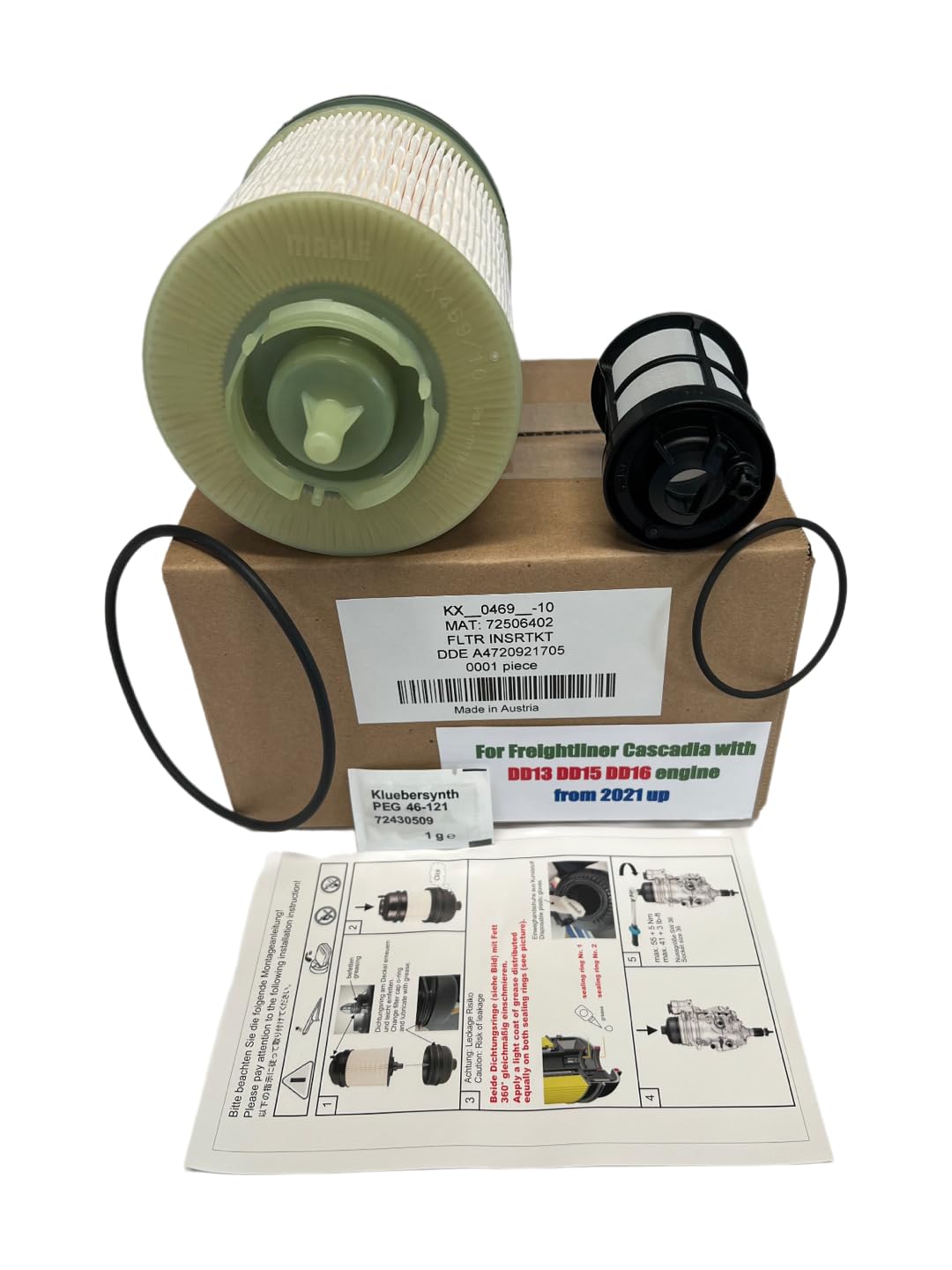 Amazon.com: Mahle Fuel Filter - KX46910KIT : Automotive