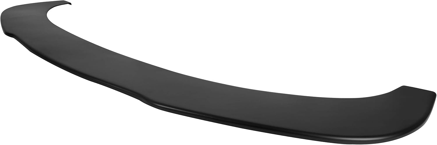 KUAFU Universal Valance Front Bumper Lip Splitter for Most Vehicles 67" x 21" Under Chin Spoiler Diffuser Protector Air Dams Body Kit Matte Black