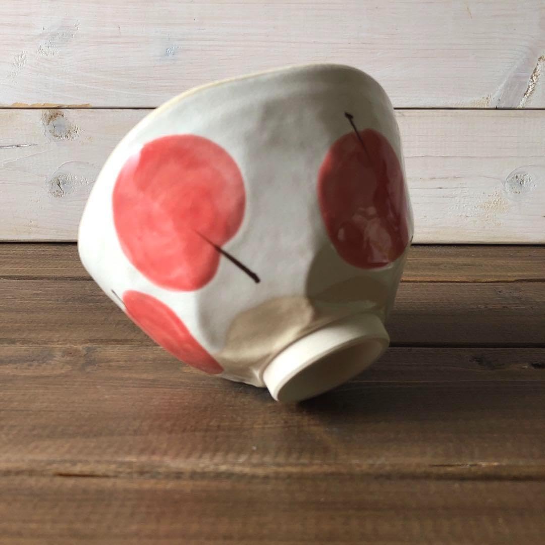 Amazon.co.jp: 波佐見焼込アップルお茶碗小丼 2個 : ホーム＆キッチン