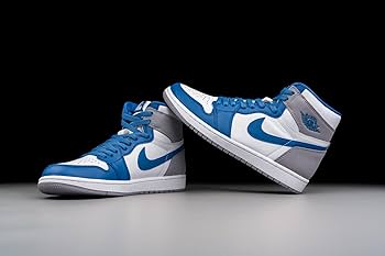 Nike Air Jordan 1 Mid męskie buty sportowe, True Blue White