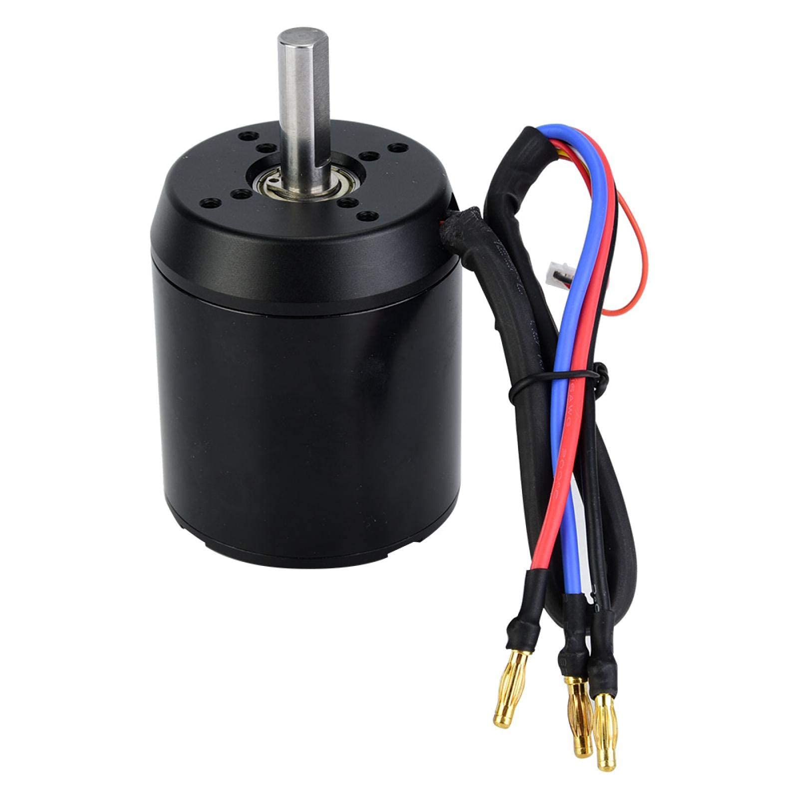Alomejor Silnik bezszczotkowy 120 kV 4600 W 24-36 V BLDC Outrunner bezszczotkowy silnik z czujnikiem do elektrycznego równoważenia hulajnogi deskorolki