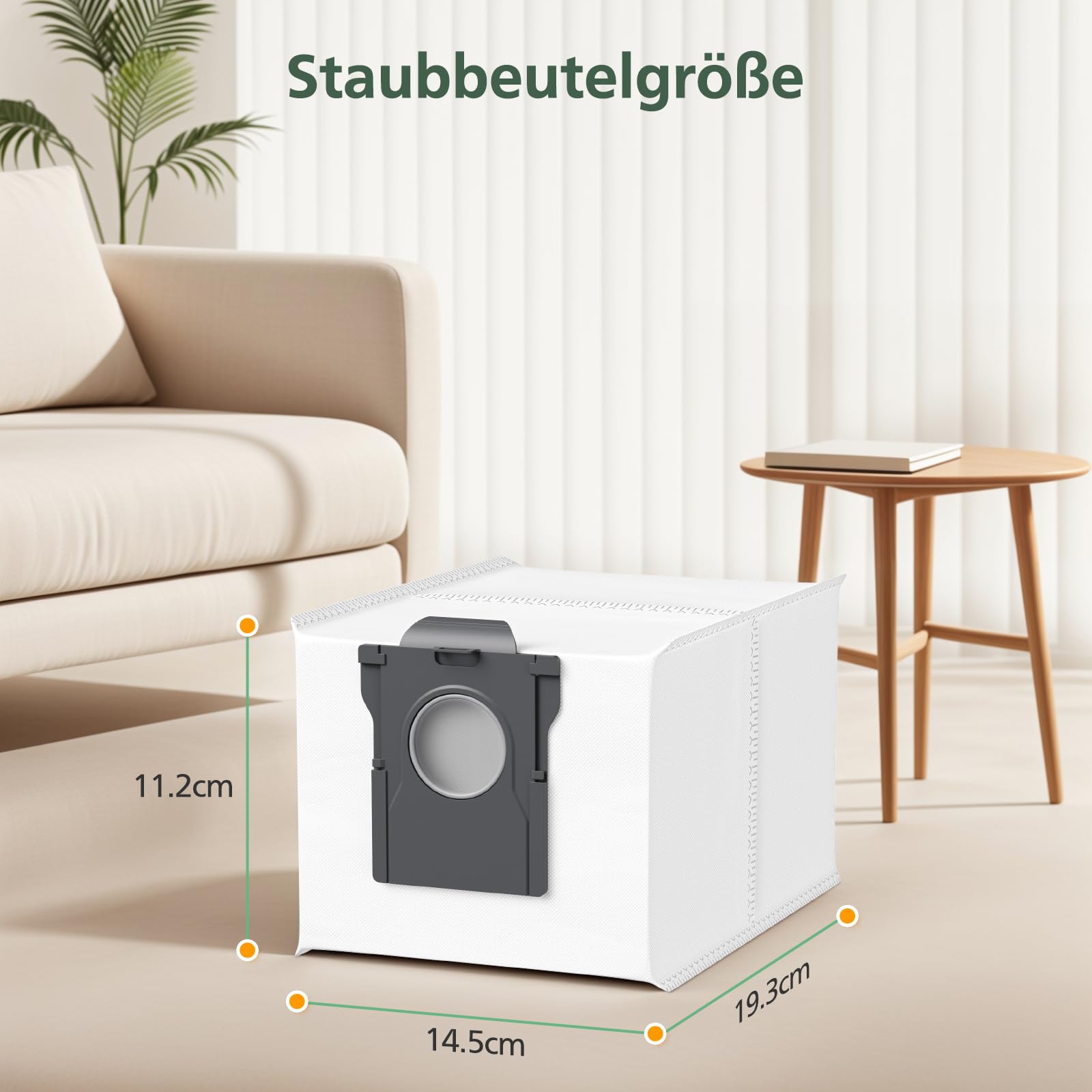 12 Staubbeutel Kompatibel Mit Dreame X40/X50 Ultra, Produktbild-Vorschau 2