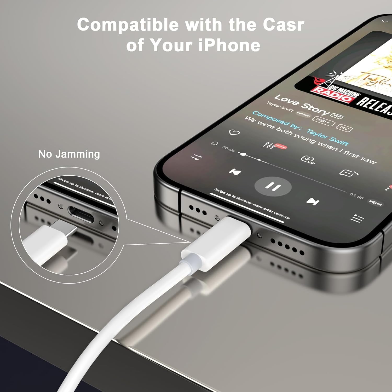 Amazon.com: [Apple MFi Certified] USB C AUX Cord for Car Stereo