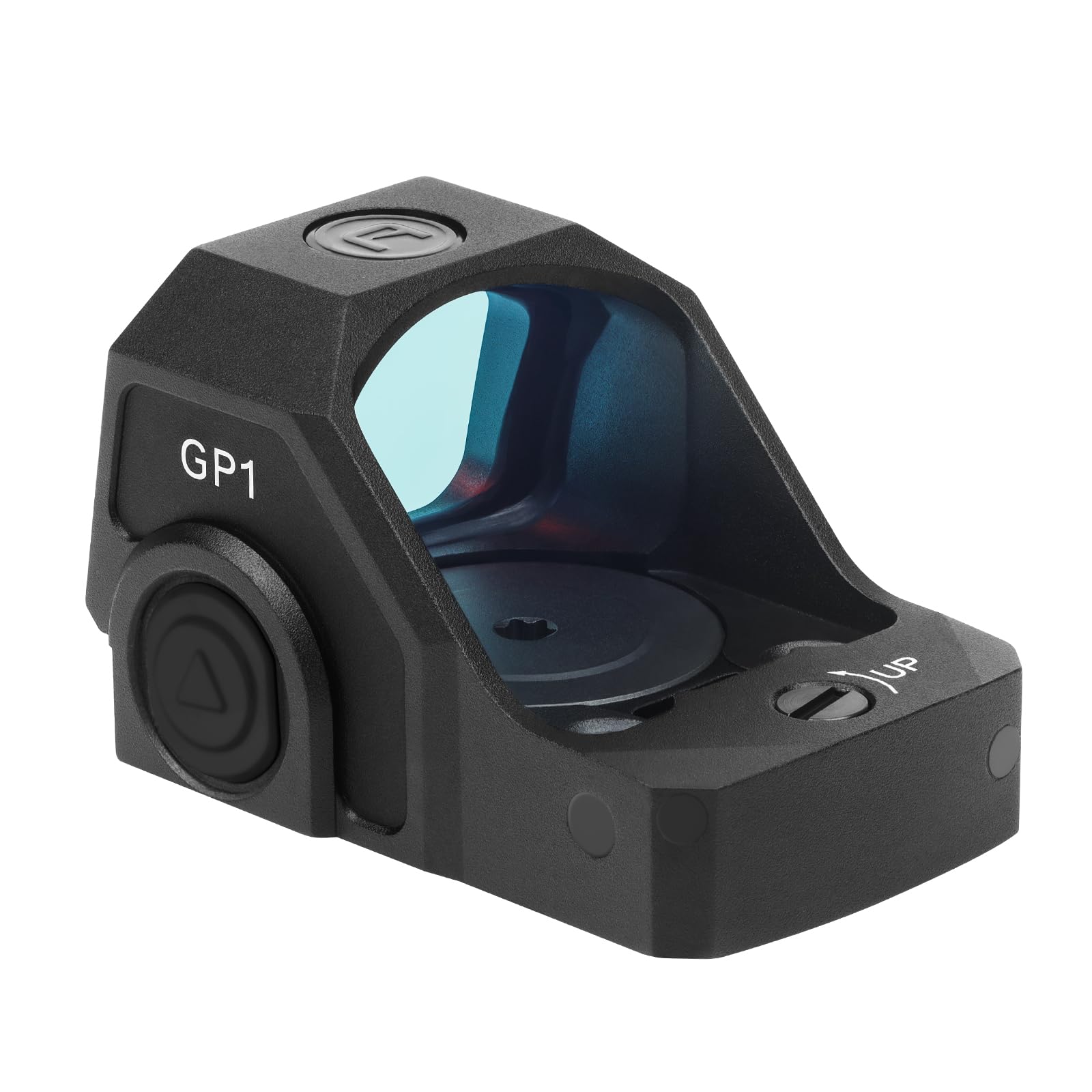 GOWUTAR GP1 RMSc/407k/507k - Spioncino a punto rosso con 3 pistole MOA per configurazioni subcompatte, vista riflesso della batteria di carica superiore, movimento sveglio, alloggiamento