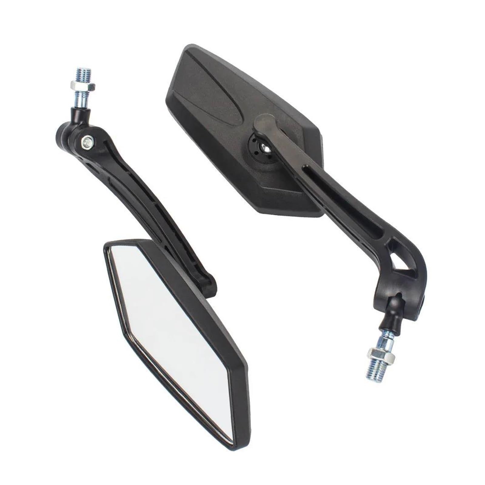 Specchietto Retrovisore Specchietto Retrovisore Universale Bici Scooter Elettrico Riflettore Girevole Regolabile Manubrio Trasparente Retrovisore Biciclette Ciclismo Retrovisore Laterale(One Set)