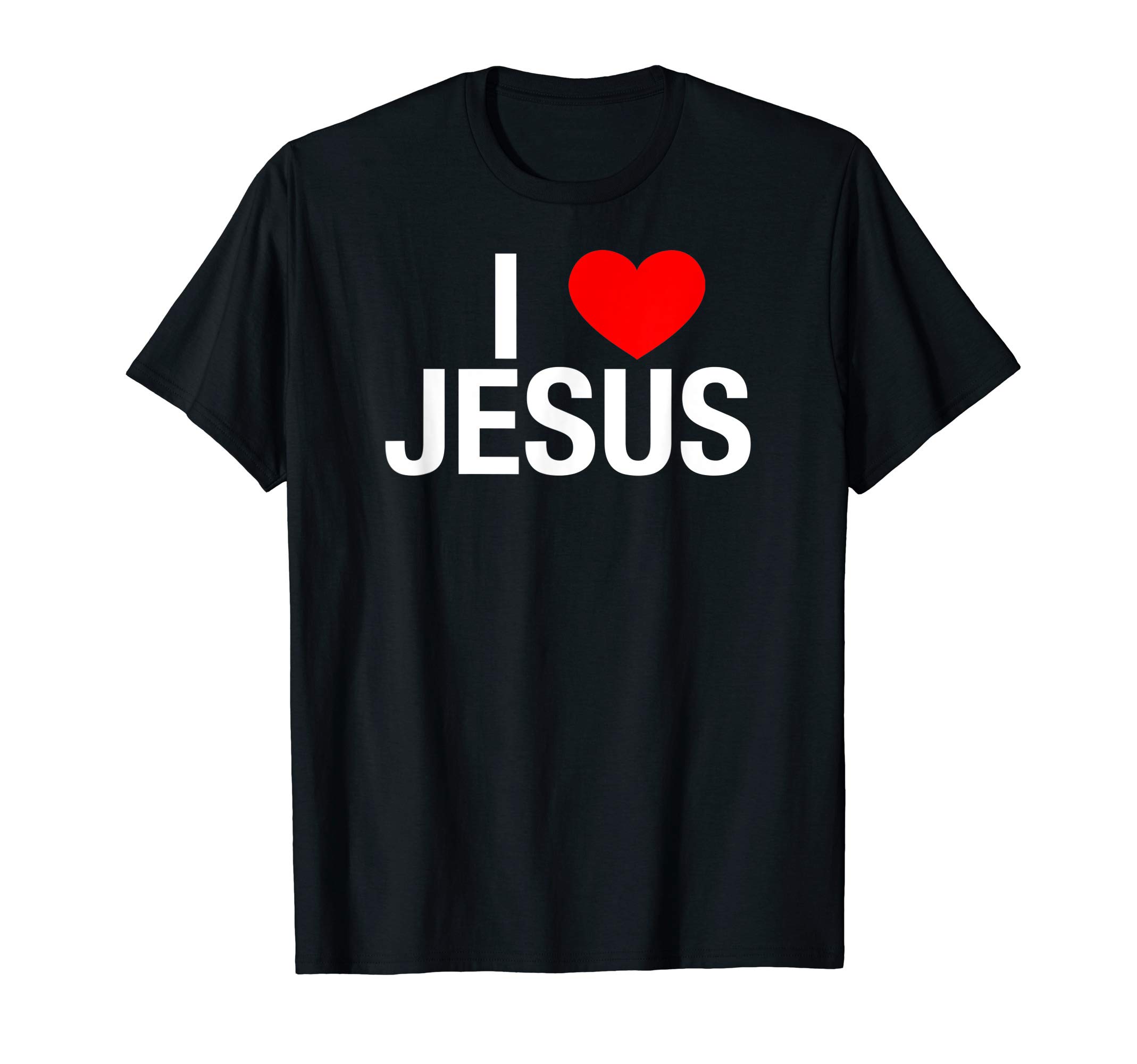 JeesTeesI Love Jesus - I Heart Jesus T Shirt T-ShirtOEKO-TEX STANDARD 100