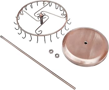 Amazon｜ジュエリースタンド 回転式 アクセサリースタンド