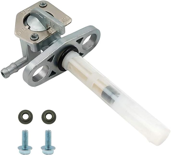 Triumilynn Fuel Valve Petcock for Honda XR50R XR70R XR80R XR100R CRF50F CRF70F CRF80F CRF100F, Replace 16960-GEL-701/16950-GCF-671