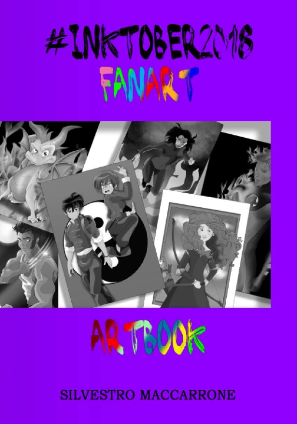 INKTOBER 2018 FANART - ARTBOOK