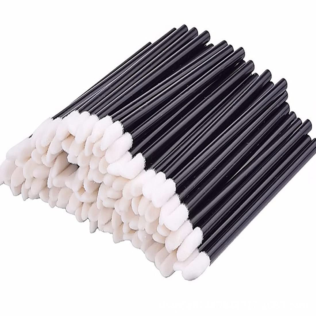 100Pcs Micro Brosses,Microbrosses Cils Micro Applicateurs Brosses,Jetables Extensions de Cils,pour Extension de Cils,Coloration des Cils,Maquillage