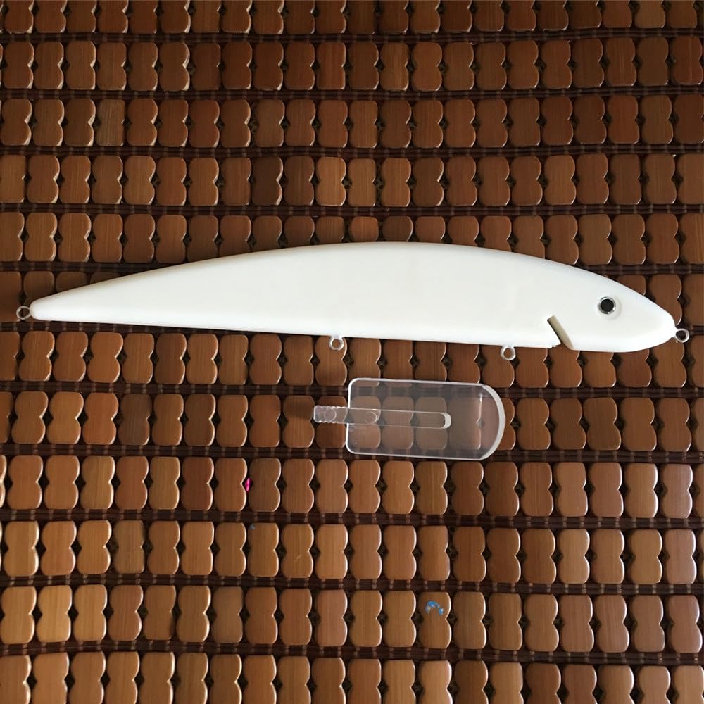 Shelt's 5 pcs Unpainted 13" Jake Musky Seafishing Pike Hard Lure Blanks Body