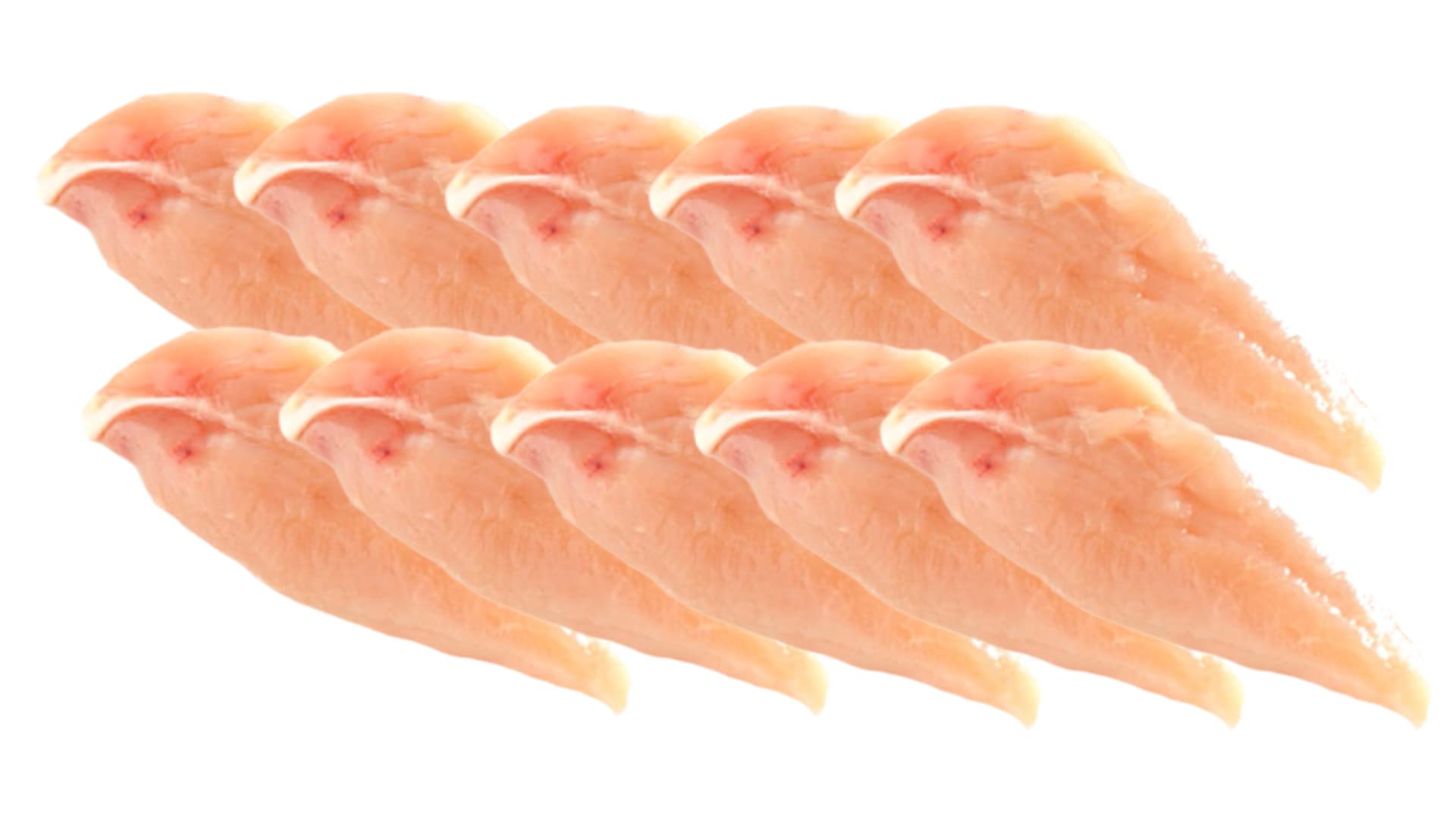 Escalope de poulet crue par lot de 10 - Volaille Origine France