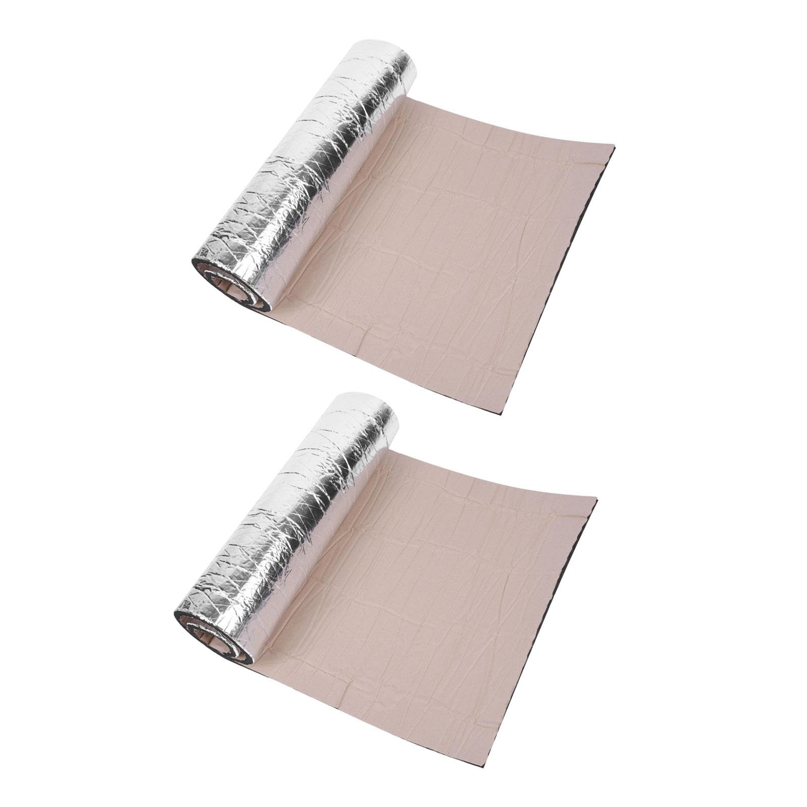 Bnf® Car Sound Deadener Heat Shield Insulation Mat for Roof Firewall Chassis 5mm | Parts & Accessories | Car & Truck Parts | Interior | Floor Mats & Carpets