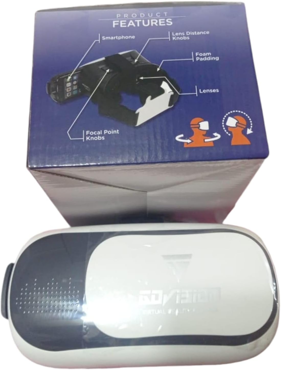 3D Virtual Reality Glasses VR Goggle Performance Series - Imersão Total, Capture e Compartilhe SUA Experiência! Kit com 2 unidades
