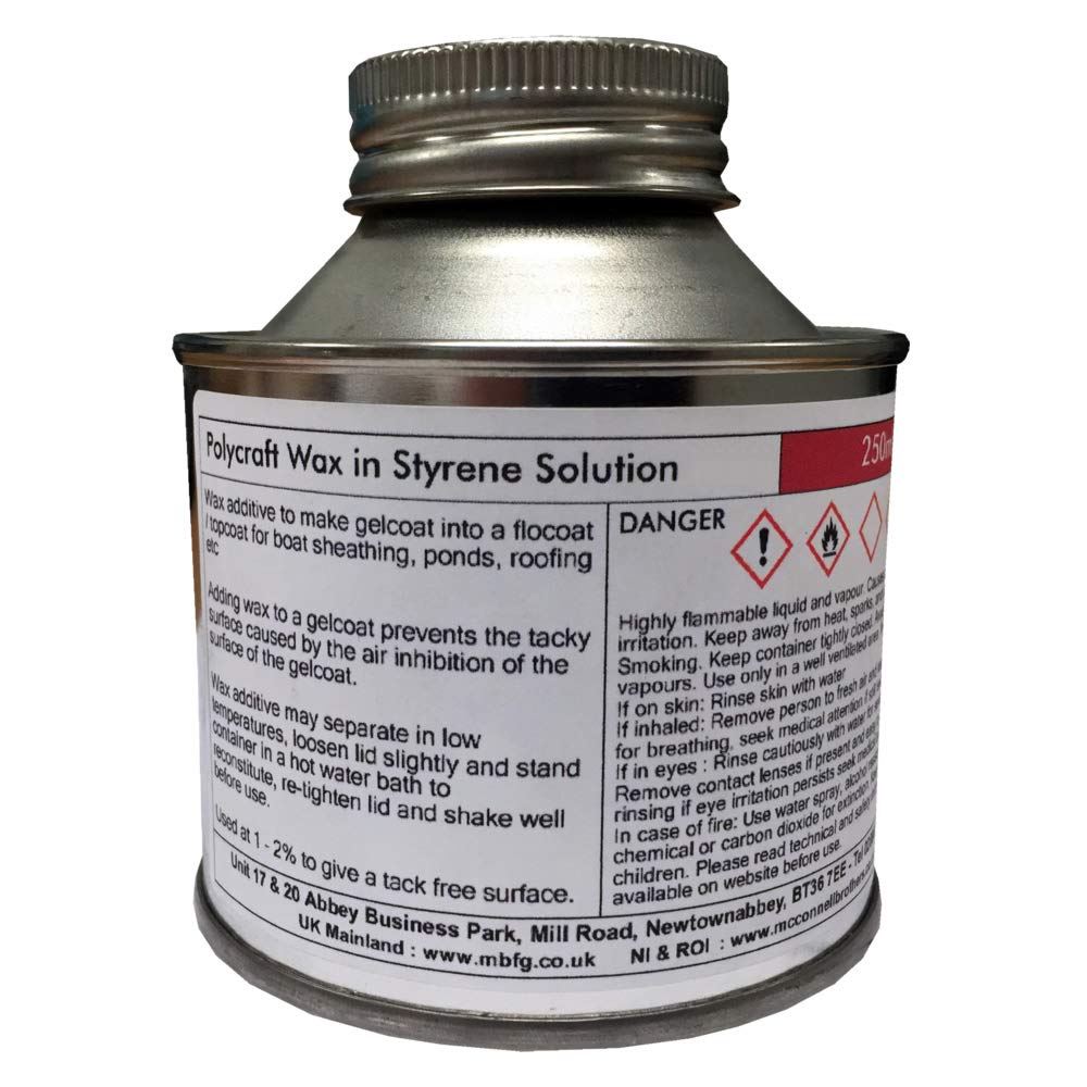 Polycraft ( Mb Fibreglass ) Polycraft Wax In Styrene Solution Additive - 250Ml