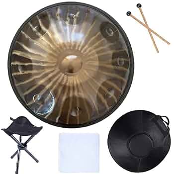 432Hz 10ノート ハンドパン ハンドドラム Amazon | ハンドパンドラム ハンドパン 432HZ 10 音 D マイナー