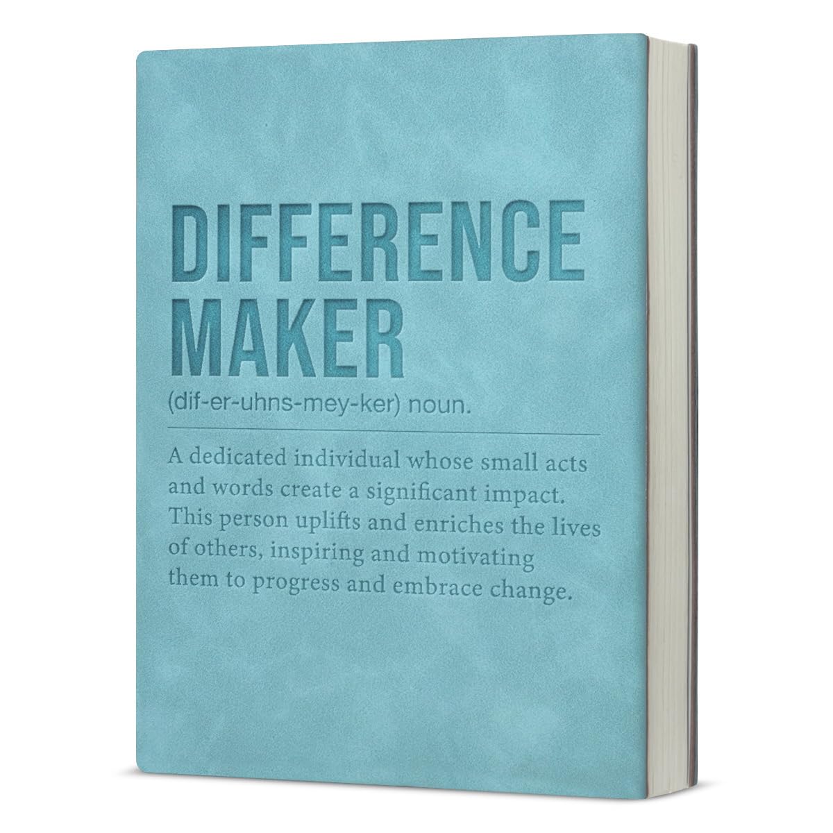 Difference Maker Gifts Difference Maker Definition Journal Notebook, quaderni ispiratori, regali di ringraziamento per colleghi, mentore, leader, capo insegnante
