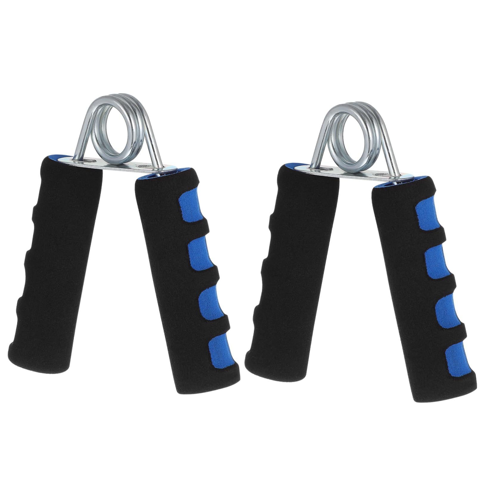 BESTonZON Heavy Grip Grippers Forearm Strength Trainer for Heavy Exercise Non Slip Handles for Home Gym and Sports Training Blue Pair
