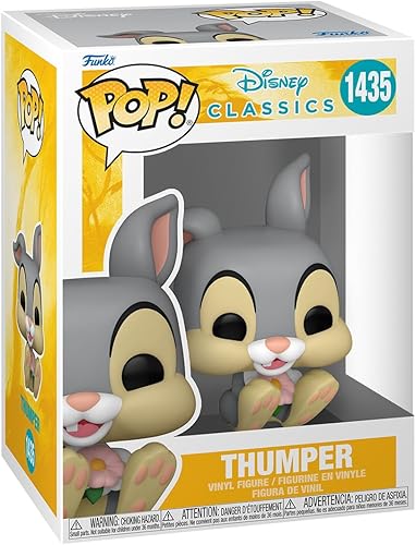 Funko Pop! Disney: Bambi 80th Anniversary - Thumper - Figura de vinilo coleccionable - Idea de regalo - Producto oficial - para niños y adultos -