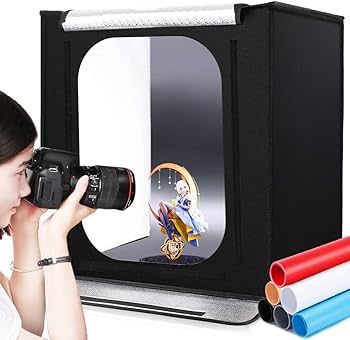 Amazon | 撮影ボックス SAMTIAN 60x60x60cm 6*背景布(黒、白 Amazon | 撮影ボックス SAMTIAN 60x60x60cm 6*背景布(黒、白