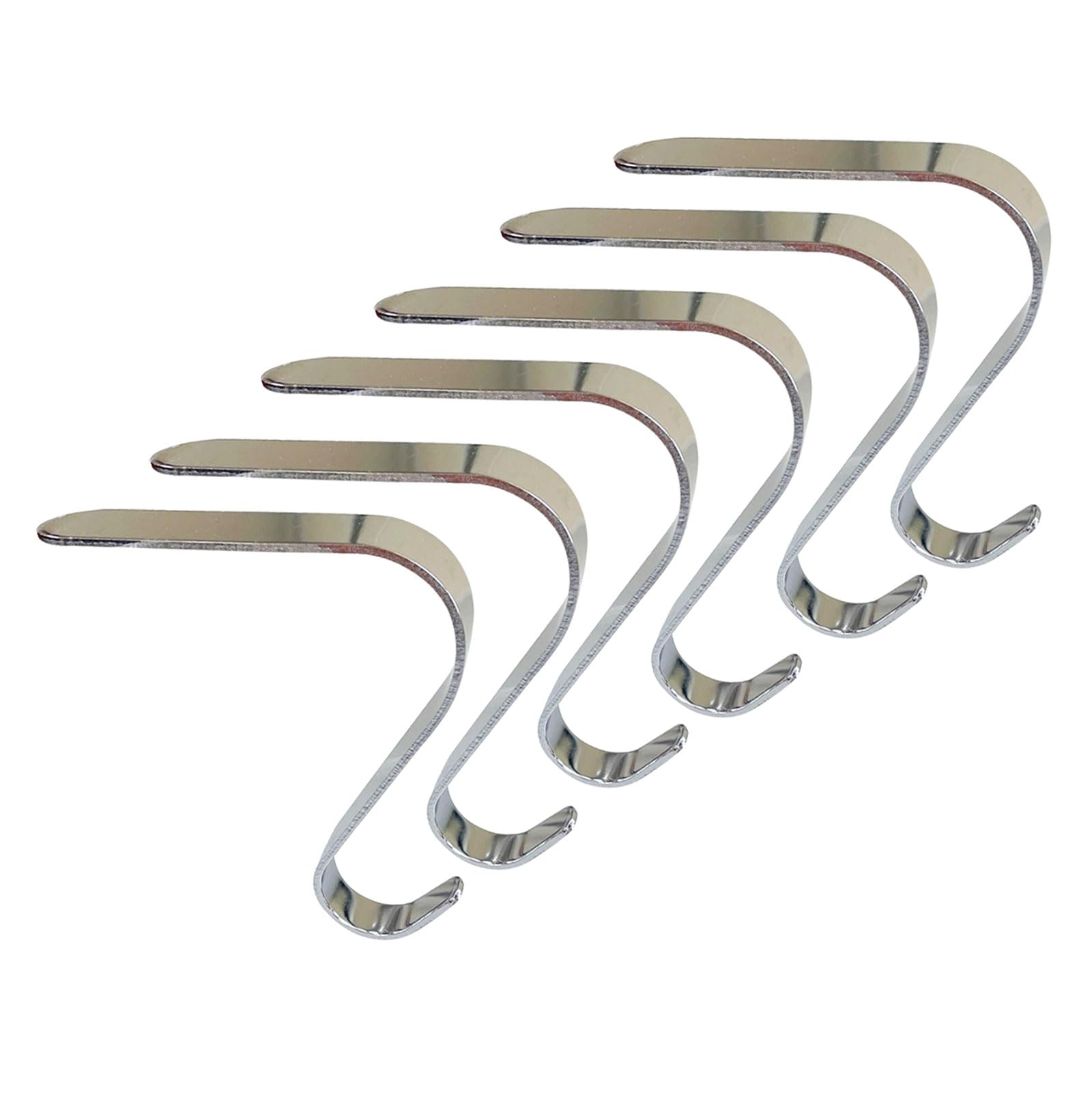 TNNOKL Iron Stocking Holders Decorative Ornament Hangers Sturdy Metal Hooks for Christmas Mantel and Fireplaces Decoration