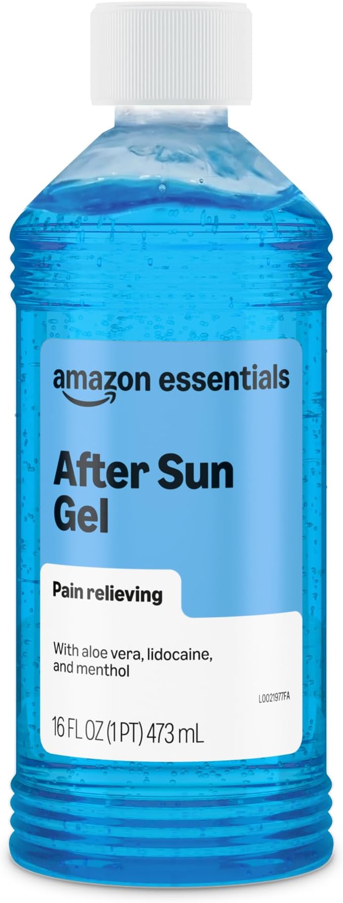 Amazon Essentials After Sun Gel with Aloe, Lidocaine and Menthol, 16 Fluid Ounce (1 Pack) (Previously Amazon Basics)