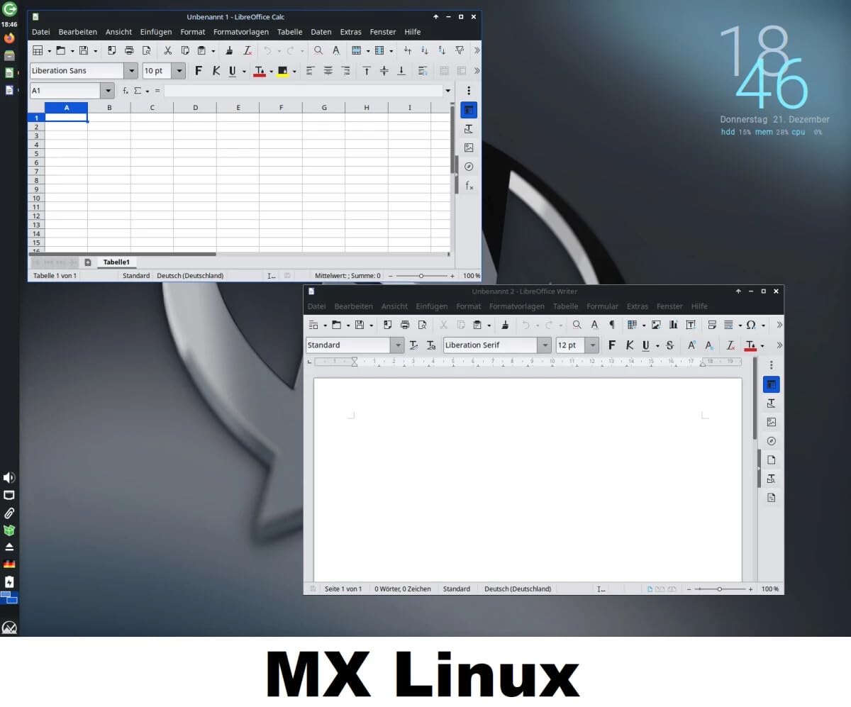 NEIF Software Best of Linux Edition 1/2024 (64 Bit) auf USB-Stick - mit Ubuntu 22.04, MX Linux 23, Debian 12 und Mint Cinnamon 21.3 - Betriebssystem Alternative