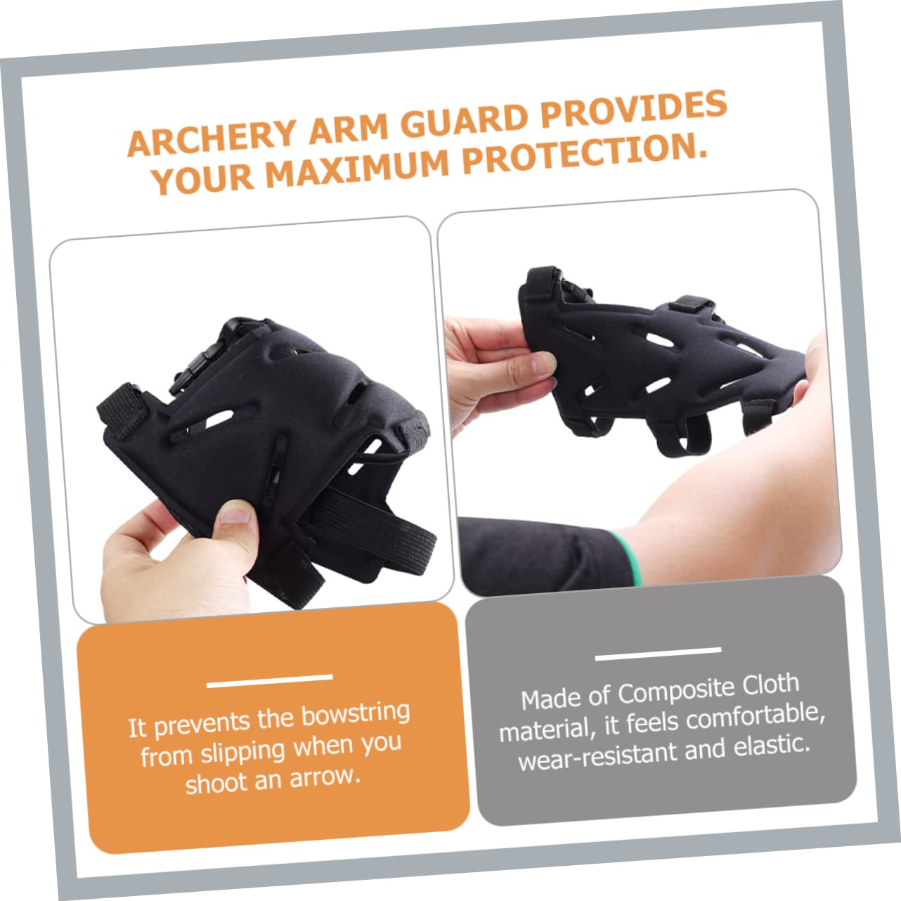Abaodam Compact Arm Guard Arm Guard for Women Hunting Accessories Supplies