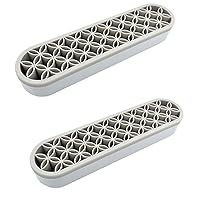 Vista 11 de TANG SONG 2 piezas de silicona maquillaje cepillo titular cosméticos caja de almacenamiento organizador de escritorio (rosa)